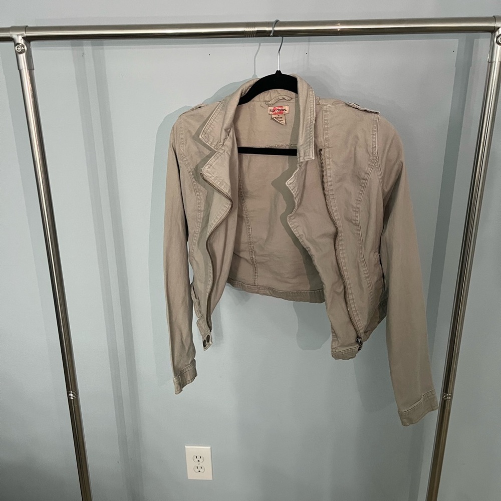 Grey jean jacket